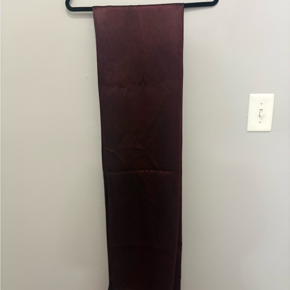Elegant burgandy blackout energy saving curtain panel - Picture 7 of 10
